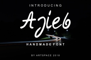 Ajieb Font: Elevate Your Brand with Elegant Script Typography