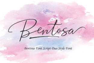 Bentosa Duo Font: A Designer’s Take on Elegant Script