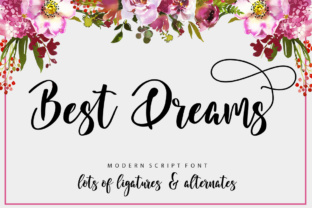 Best Dreams Font Review: A Modern Script for Branding