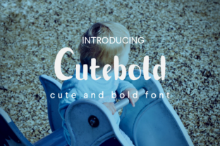 Cutebold: A Modern Handwritten Font for Editorial Charm