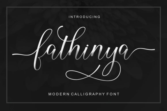 Fathinya Font: Elevating Brand Identity with Elegant Script