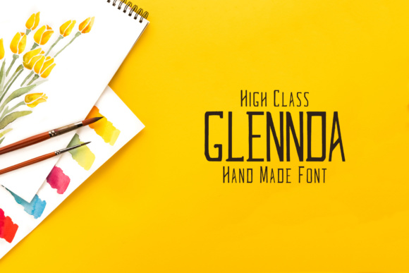 Glennda Family Font for Modern Web Design