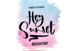 Hey Sunset Font Review: Elevating Campaign Visuals