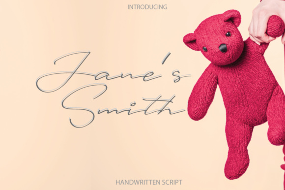 Janes Smith: A Casual Script Font That Elevates Small Business Branding