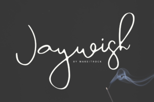 Jaywish Font: Elegant Script for Editorial Design
