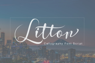 Litton: A Modern Calligraphy Typeface for Editorial Elegance
