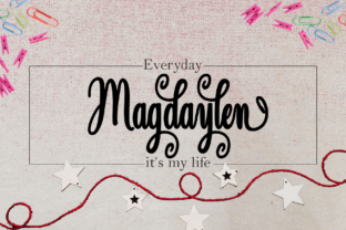 Magdaylen: A Natural Handwritten Font for Elegant Web Design