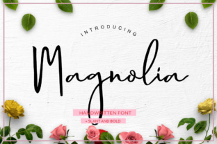 Magnolia Hand Font for Digital Branding