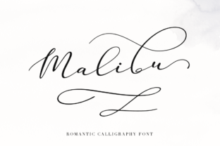 Malibu Font: Elevating Campaign Visuals with Handmade Script
