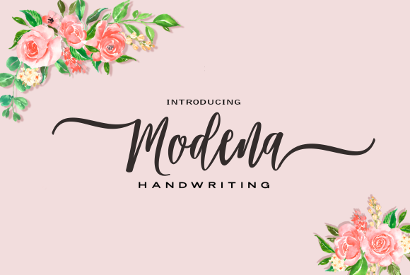 Modena: A Handwritten Font That Elevates Web Design
