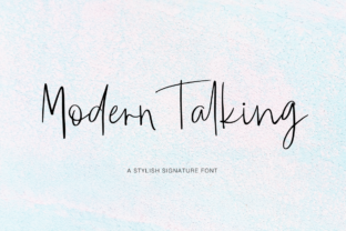 Modern Talking Font: Elevating Editorial Design