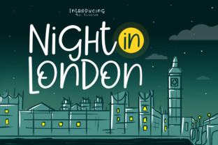 Night in London Font: A Cheerful Typeface for Branding