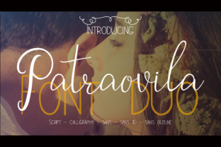 Patraovila Duo Font: A Modern Script for Editorial Design