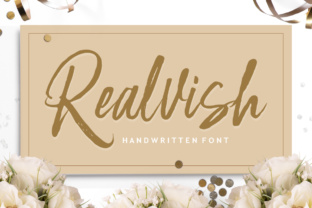 Realvish: A Handwritten Script Font That Brings Personality to Campaign Design