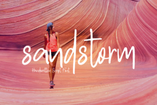 Sandstrom Font Review: A Soft Script for Modern Branding