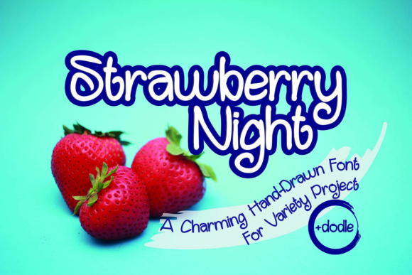 Strawberry Night Font: Elevate Digital Campaigns