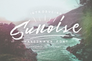 Sunoise: A Modern Script Font for Editorial Design and Digital Publishing