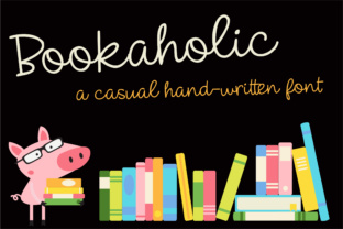 ZP Bookaholic Font: Casual Script for Campaign Visuals